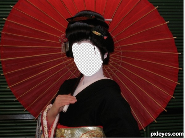 Creation of geisha: Step 2