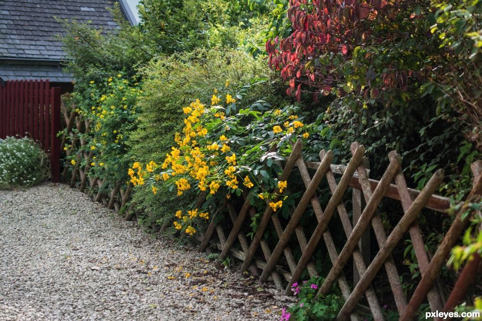 Garden entrance