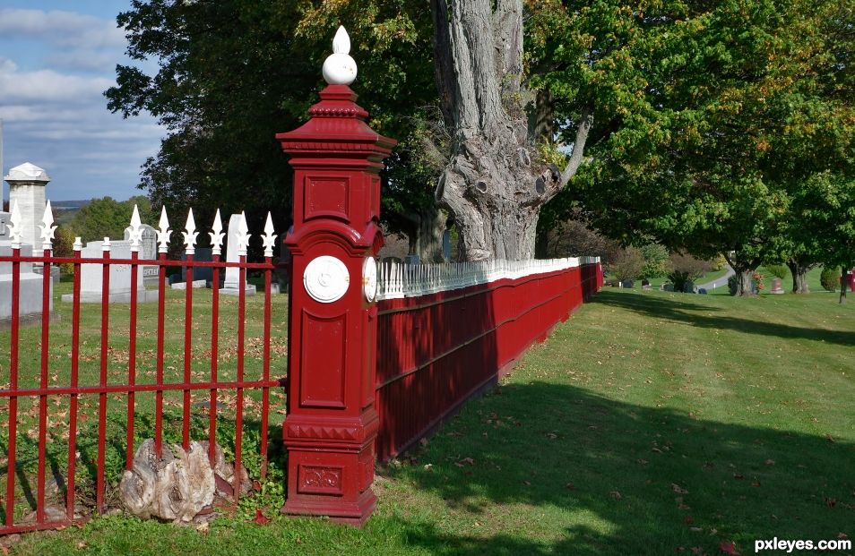 Cemetery Fence