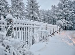 Snow Fence Picture