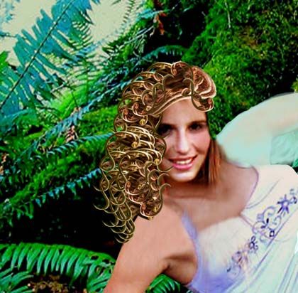 Creation of Cleo's Woodland Get-Away: Step 4