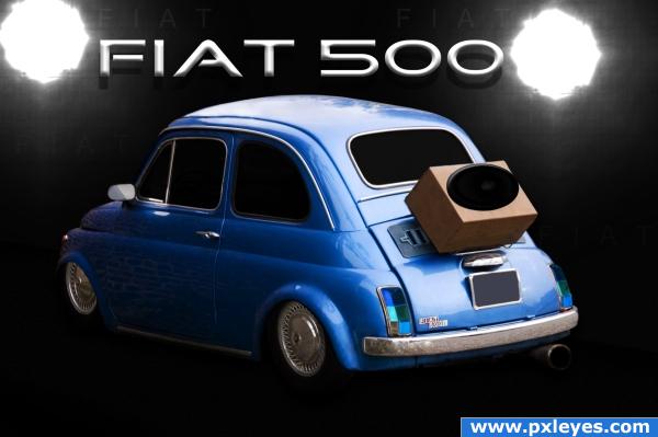 Creation of Fiat Low Rider: Final Result