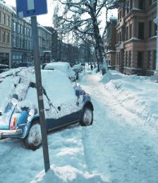 Car in snow Picture