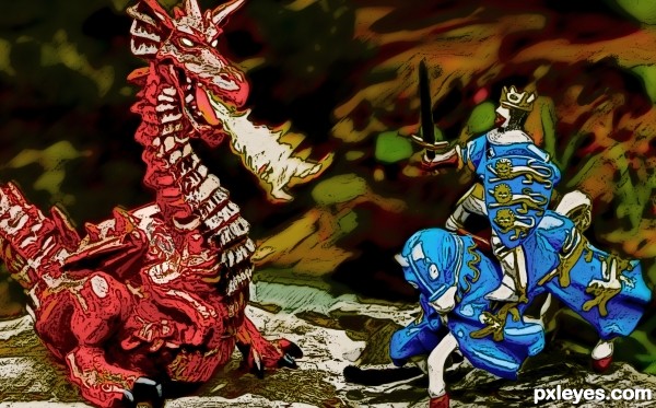 Dragon fight