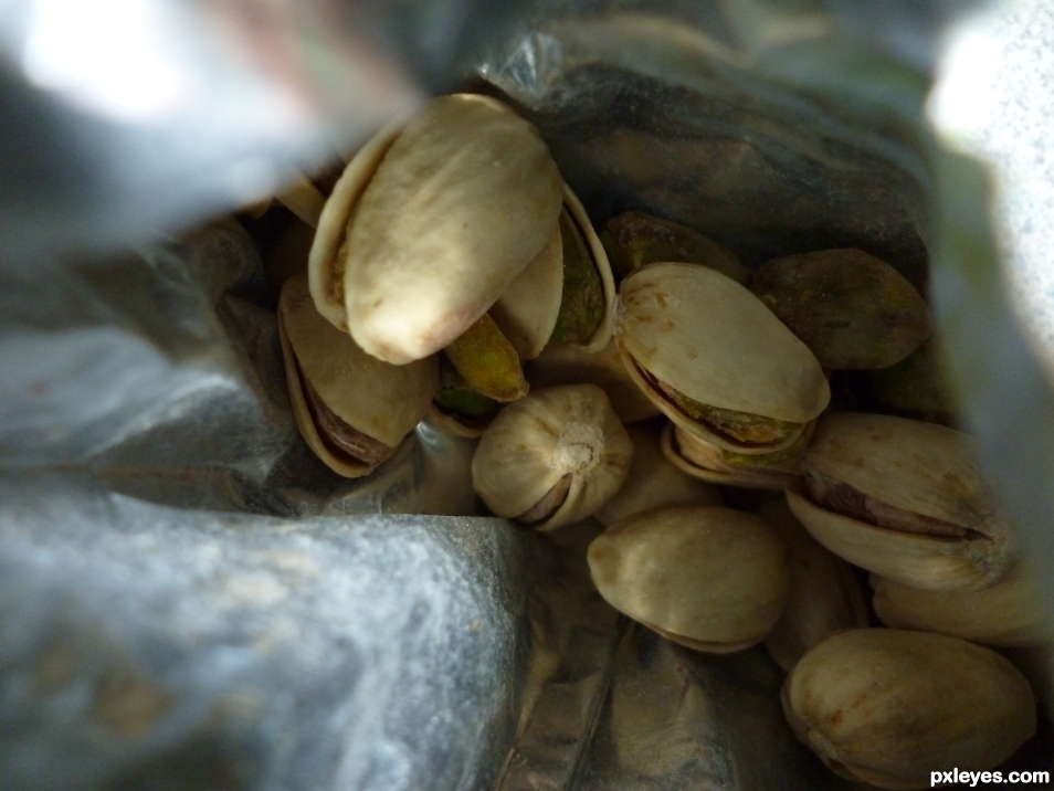 Pistachios In A Bag