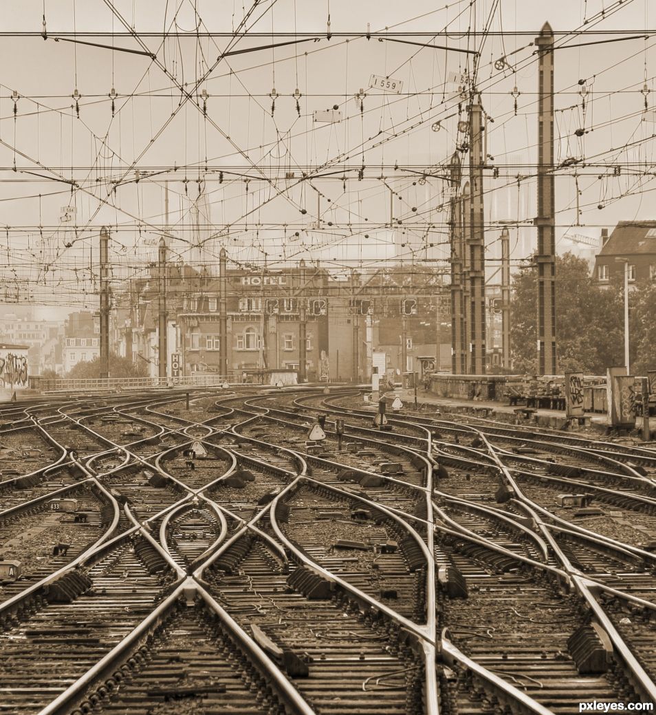 Creation of Brussels Railyard: Step 1