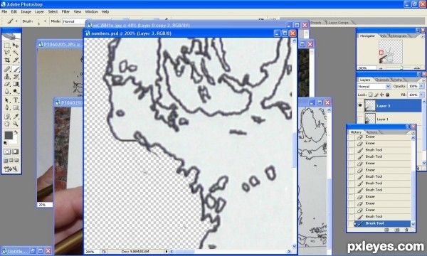 Creation of painting by numbers: Step 5