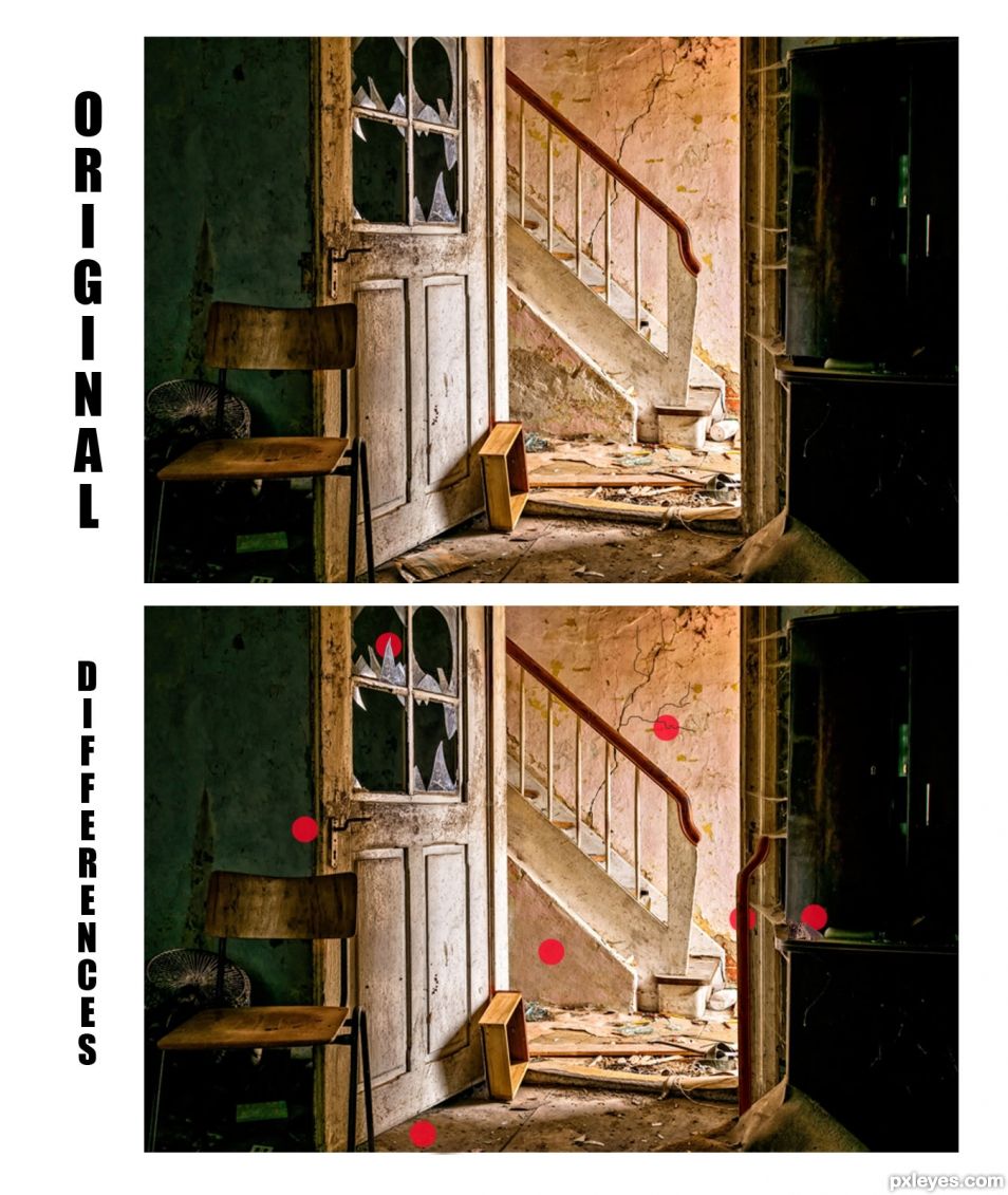 Creation of 7 DIFFERENCES: Step 1