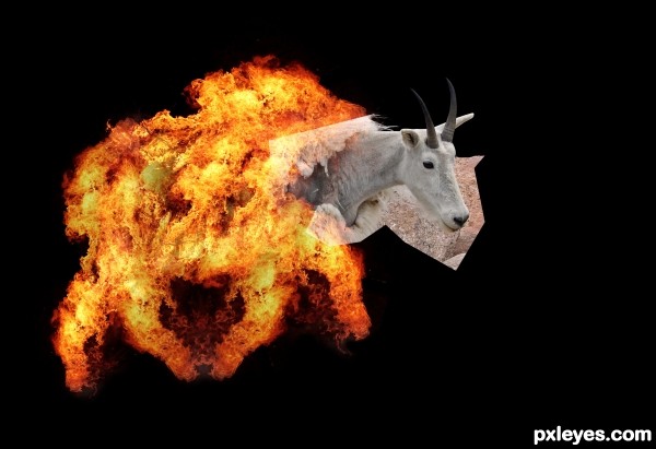 Creation of Evil Goat: Step 3