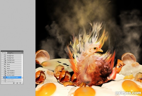 Creation of Carrie V : The Hot Chick: Step 7