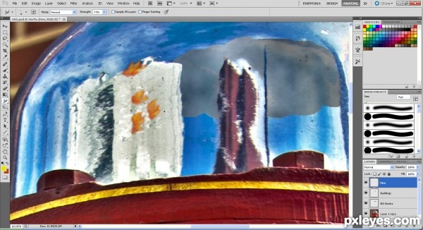 Creation of Highrise hell: Step 7