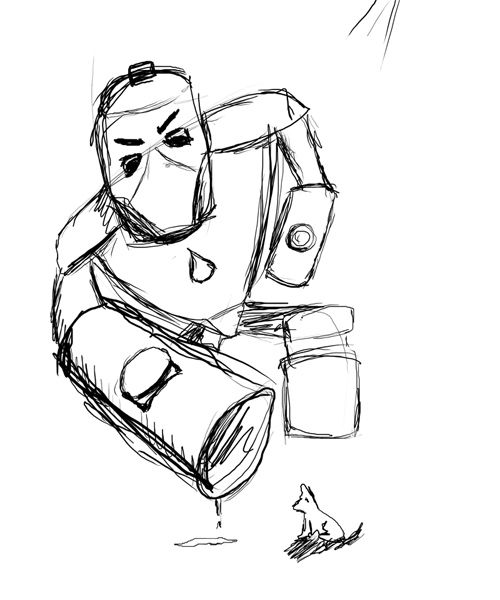 Creation of Punisher: Step 1