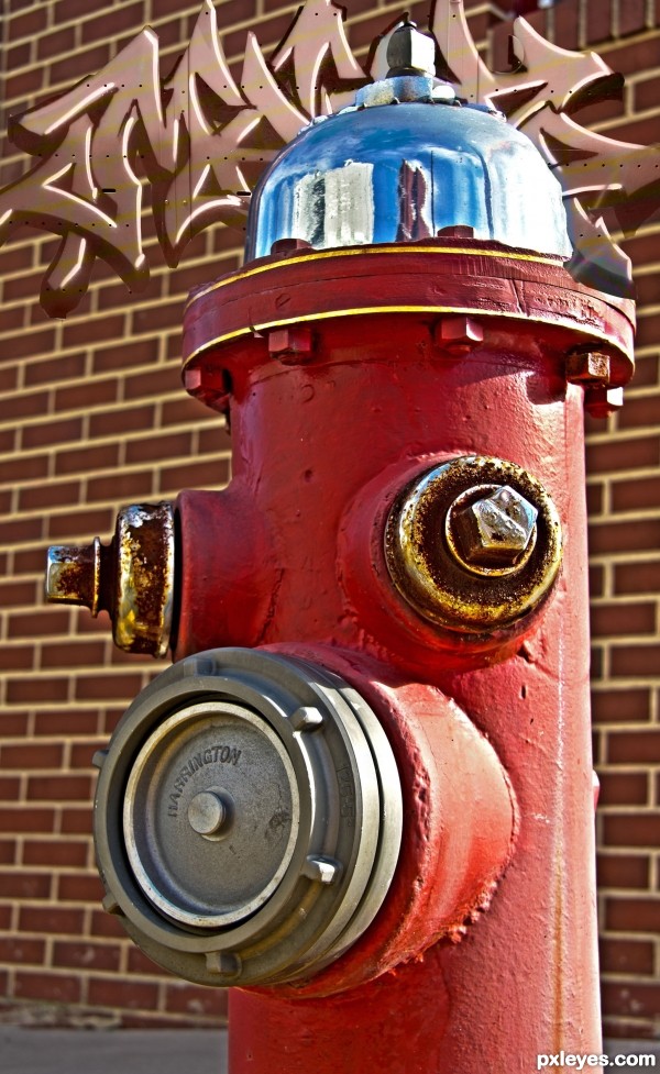 Creation of Magic coOlOor fire Hydrant: Step 1