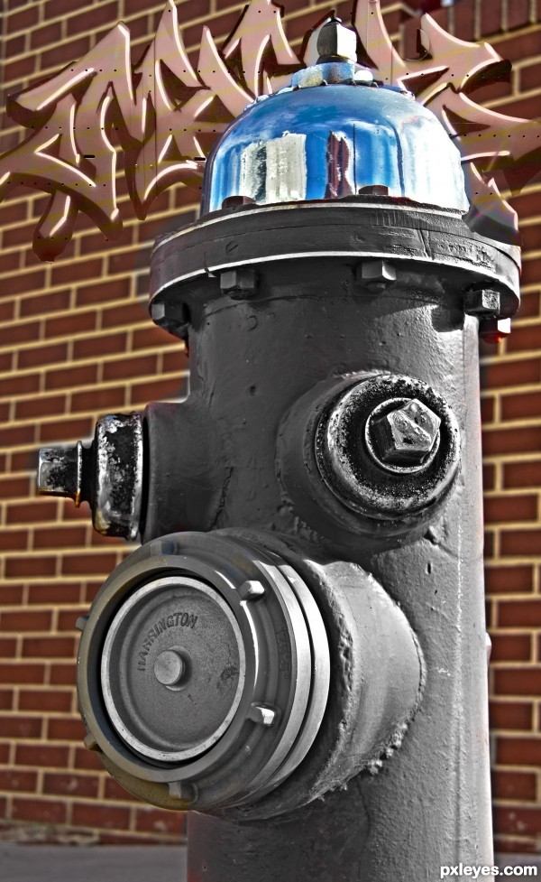 Creation of Magic coOlOor fire Hydrant: Step 2
