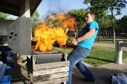 Fiery BBQ Picture