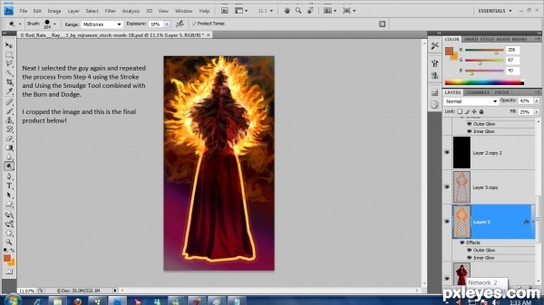 Creation of Blazed: Step 7