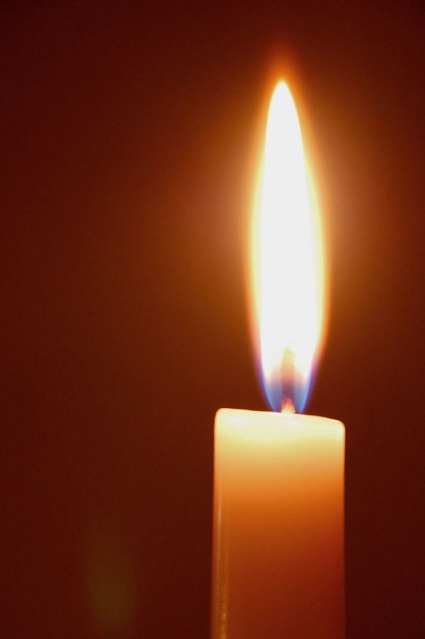 Candle fire