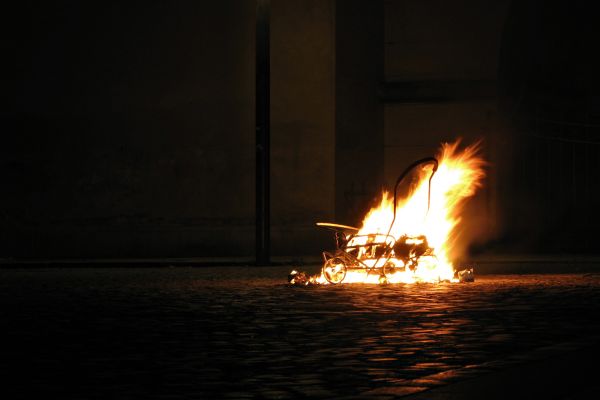 Burning Carriage