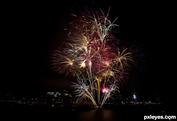 Lord Mayor fireworks