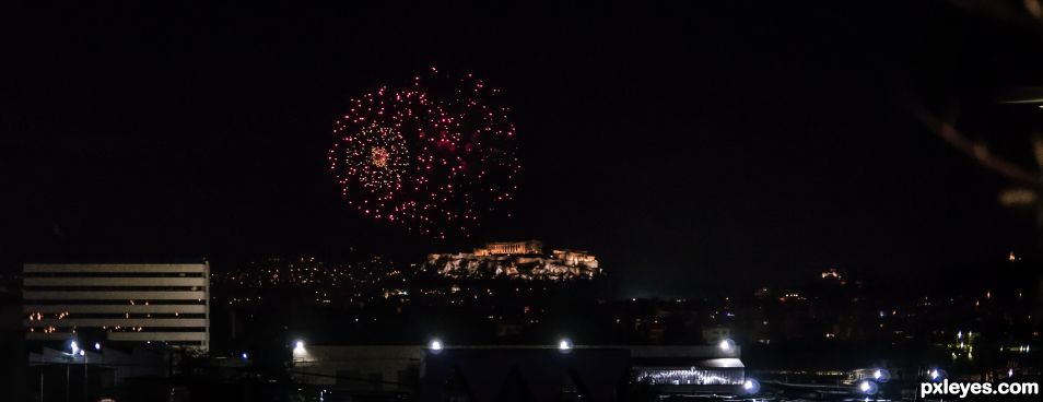 Happy New Year World from Athens Greece