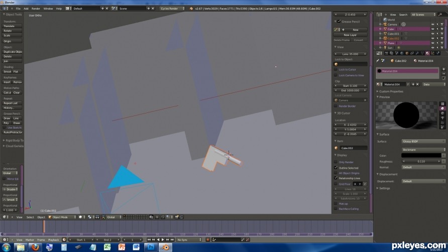 Creation of Fakenstein 3D: Step 2