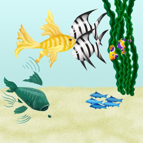 Creation of Fish Tank: Step 6