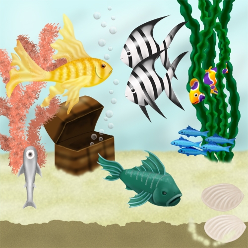 Creation of Fish Tank: Step 10