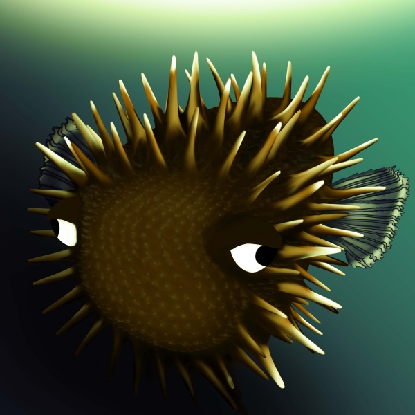 Creation of Pufferfish: Step 8