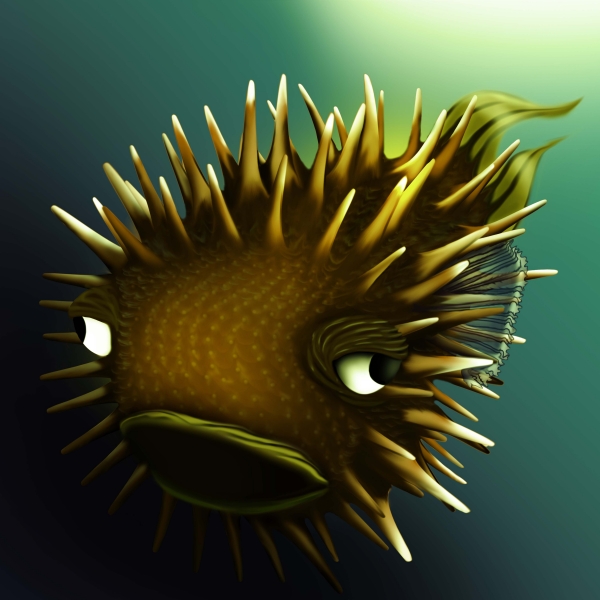 Creation of Pufferfish: Step 9