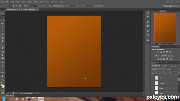 Creation of Fisherman: Step 1