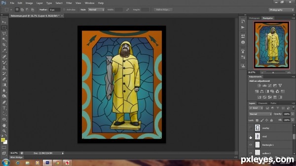 Creation of Fisherman: Step 5