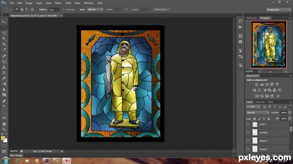 Creation of Fisherman: Step 6