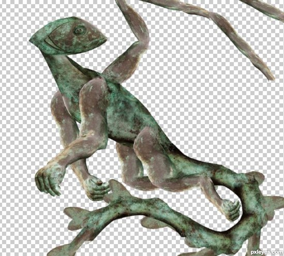 Creation of Dragon Sculpture: Step 6