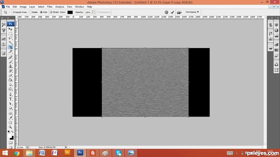 Creation of Peacefull Dawn: Step 8