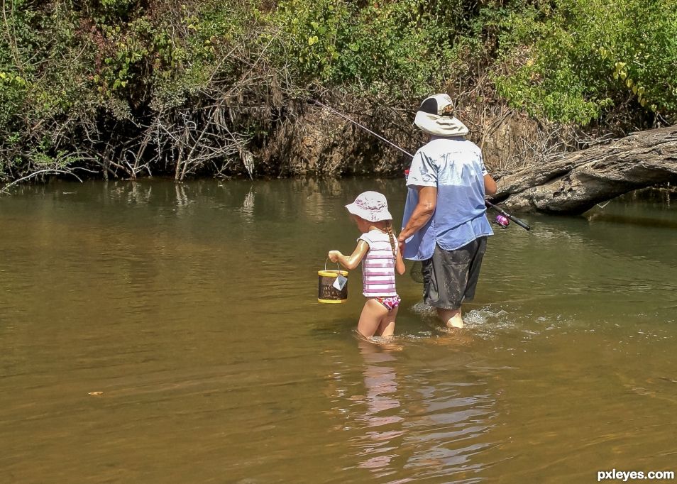 fishing in the stumps