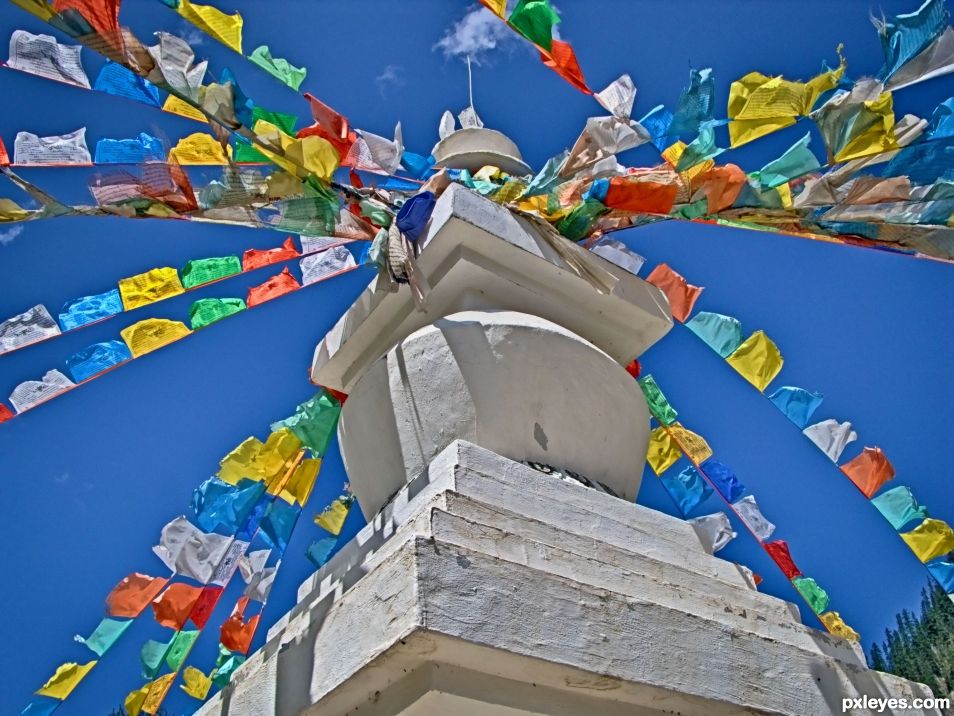 Stupa Flags