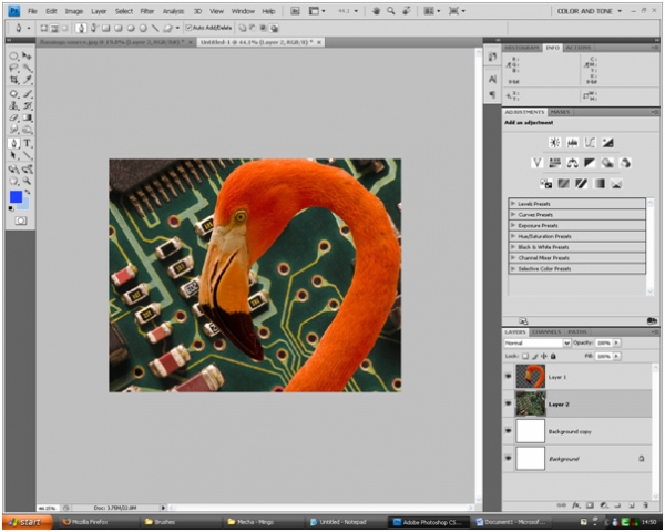 Creation of Mecha-Mingo: Step 1