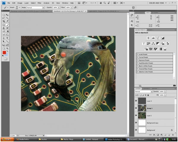 Creation of Mecha-Mingo: Step 2