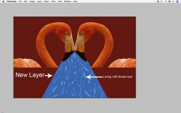 Creation of Fall in Love: Step 2