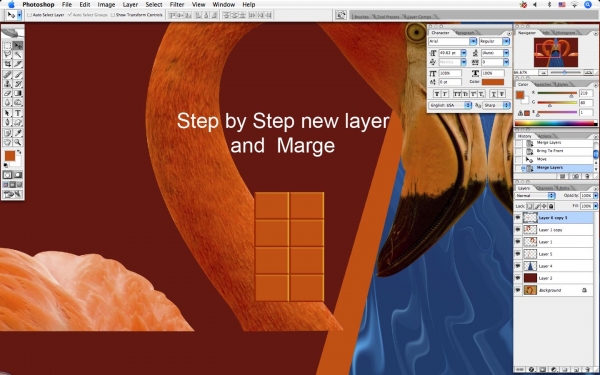 Creation of Fall in Love: Step 5