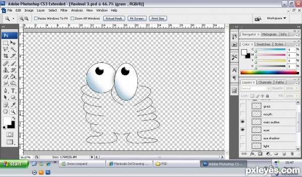 Creation of Blobfuddler: Step 1