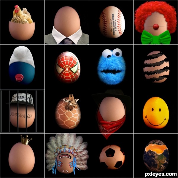 Creation of Eggs, eggs, eggs and more eggs: Final Result