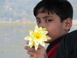 My nephew in Kashmir