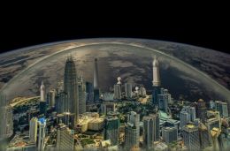 City above the Earth Picture