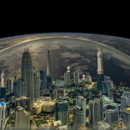 CityabovetheEarth
