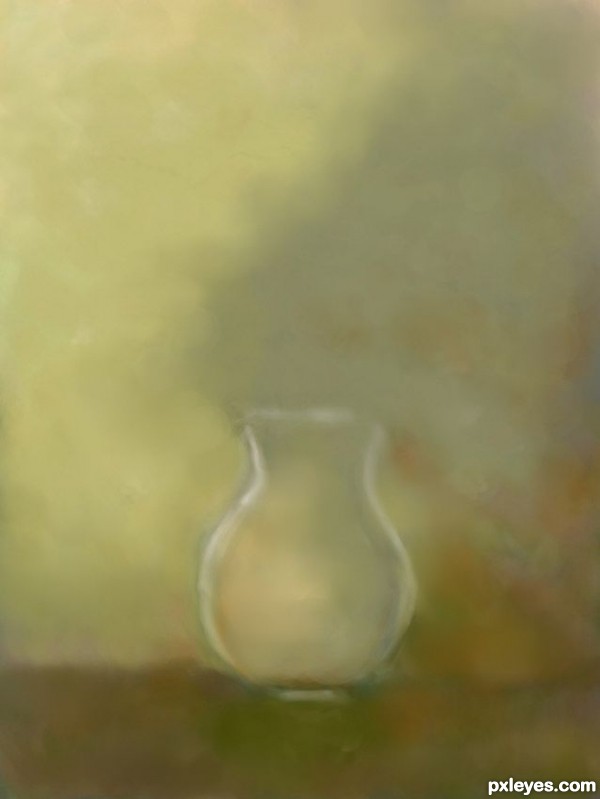 Creation of Flowers and Vase: Step 1