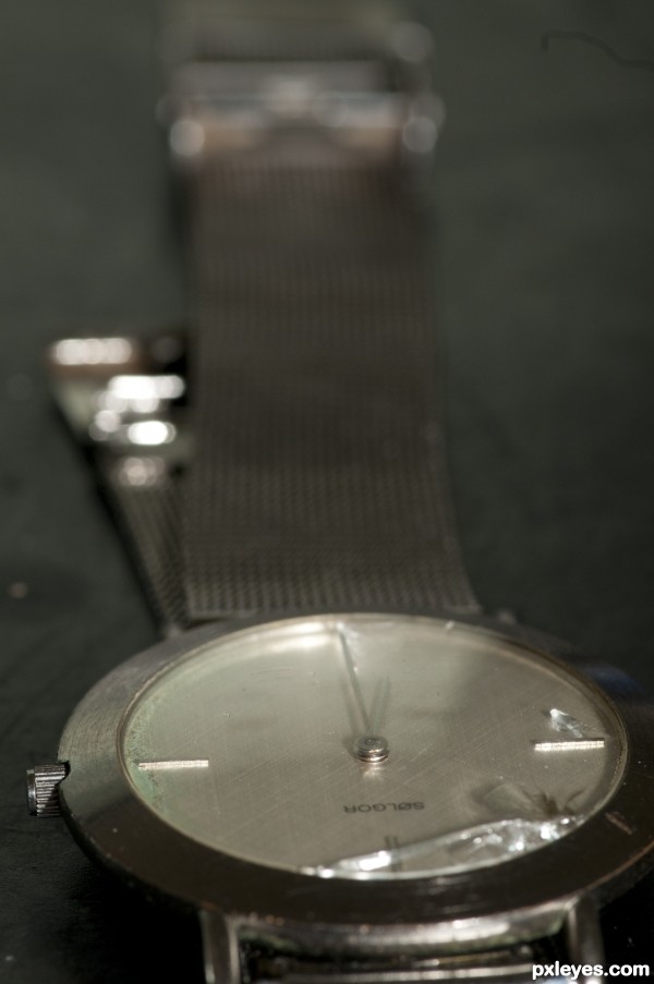 Creation of watch repair: Step 2