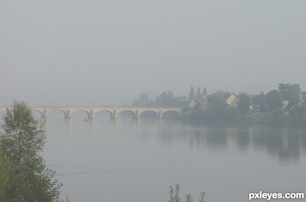 Morning by the river