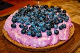 Blueberry Icecream Pie