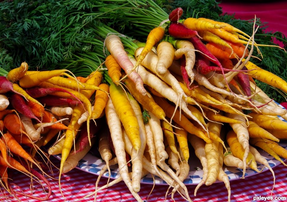 Rainbow Carrots